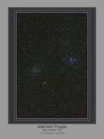 M46 M47 Puppis